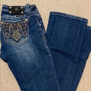 Miss Me Jeans size 27 mid-rise bootcut
